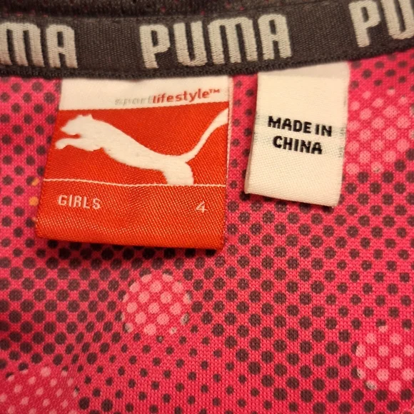 Puma, 4, pink polkadot camo - Picture 4 of 4